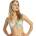 Roxy Into The Sun Fixed Tri bikini top - Green (Foam Green Coastal Breeze)