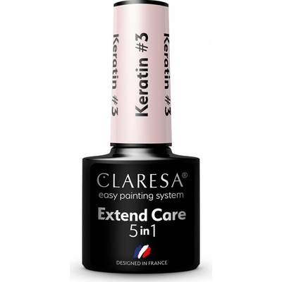 Claresa Gél lak Extend Care 5 in 1 Keratin 3 5 g