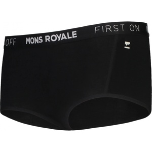 Mons Royale Дамско мериносово термобельо Mons Royale Women's Sylvia Boyleg Merino base layer - Black (115-1405-0112)