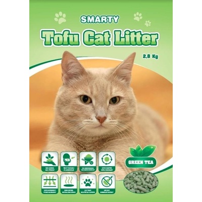 Smarty Tofu Cat Litter Green Tea stelivo pro kočky Podestýlka 6 l