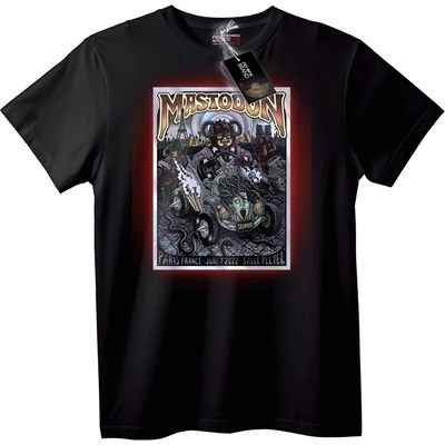 NOONEBRAND Тениска Mastodon Концерт Париж 2022 - 7XL, White