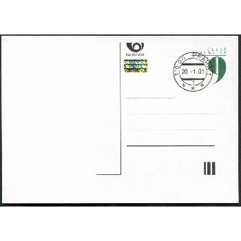 Česká pošta (2001) CDV 64 O - Devítka - razítko