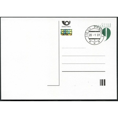 Česká pošta (2001) CDV 64 O - Devítka - razítko