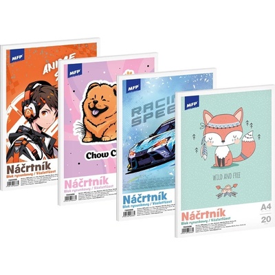 MFP Náčrtník A4/20listov