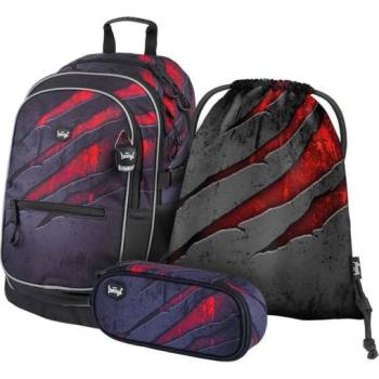 Baagl СЕТ 3 Core Lava: раница, несесер, джоб