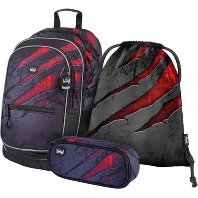 Baagl СЕТ 3 Core Lava: раница, несесер, джоб