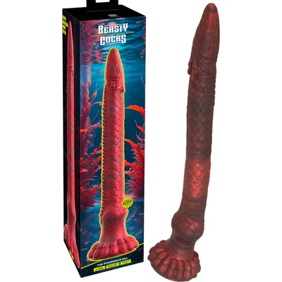 Beasty Cocks The Enormous Eel - гигантско дилдо змиорка (червено)