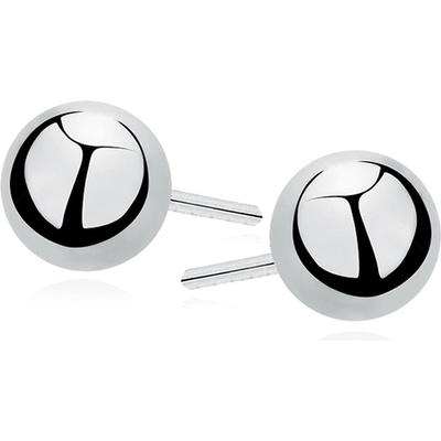 Olivie stříbrné kuličky RHODIUM 8219