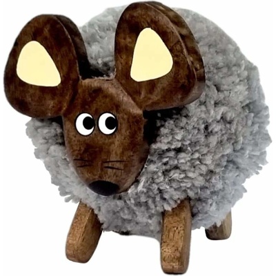 Dvěděti figurka XL pompom Myš