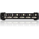 Aten CS-1784A DataSwitch elektronický 4:1 (kláv.,DVI,myš,audio 7.1) USB
