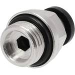Airpress Пряка връзка за маркуч 6 mm x 1/4 външна резба 9C0652 (9C0652)
