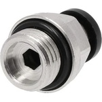 Airpress Пряка връзка за маркуч 6 mm x 1/4 външна резба 9C0652 (9C0652)