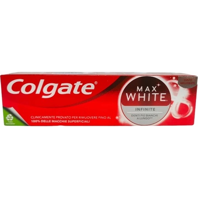 Colgate паста за зъби, Max white, Infinite, 75мл
