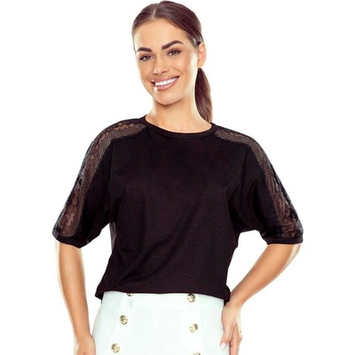 Elegantná dámska blúzka Eldar Atila 3/4 S čierna