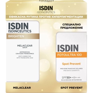ISDIN Комплект - Серум Isdinceutics и Слънцезащитен флуид FotoUltra, 30 + 50 ml