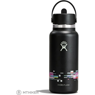 Hydro Flask Wide Flex Straw Cap termoska 946 ml glitch black