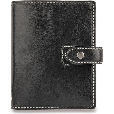 Filofax Malden Black A7 týždenný 2023 čierna