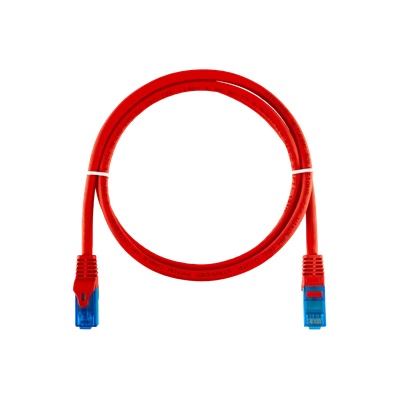 NIKOMAX Patch кабел UTP, CAT6, LSZH, серия Essential, 0, 3 м, червен NMC-PC4UE55B-ES-003-C-RD (NMC-PC4UE55B-ES-003-C-RD)