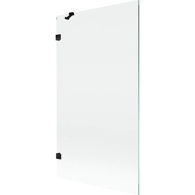Mexen Lunar еднокрило параван за вана 100 x 150 см, прозрачен, черен - 897-100-000-70-00 (897-100-000-70-00)