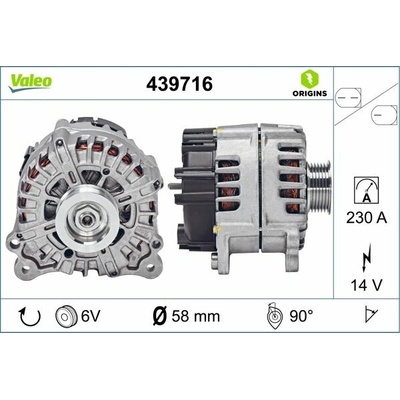 Alternátor VALEO 439716