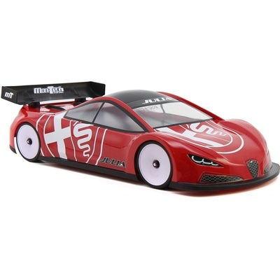 MON-TECH Racing Karoserie čirá Mon-Tech JULIA Touring Car 1:10 190 mm lehká