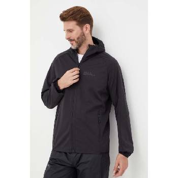 Jack Wolfskin Яке за спортове на открито Jack Wolfskin Feldberg Hoody в черно (1306922)