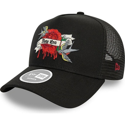 New Era 9FO AF Eframe Trucker Branded Black
