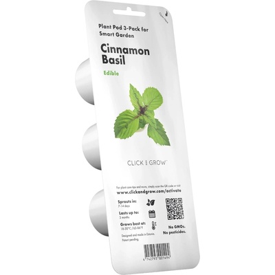 Click & Grow Семена Click and Grow - Канелен босилек, 3 пълнителя (SGR71X3)