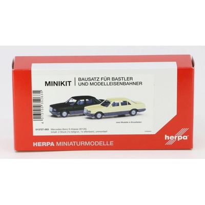 Herpa Sada 2ks: Mercedes-Benz S-Klasse W126 stavebnice 1:87