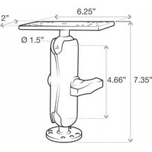 Ram Mounts Drill-Down Marine Holder