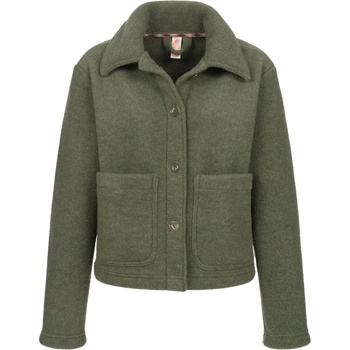 Engel Дамско вълнено яке Engel Women's Cropped Jacket Wool jacket - Schilf Melange - размер 42/44 (EU) (105-4631-0113)