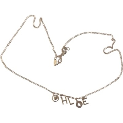 Chloe Chloe колие от неблагороден метал злато за жени