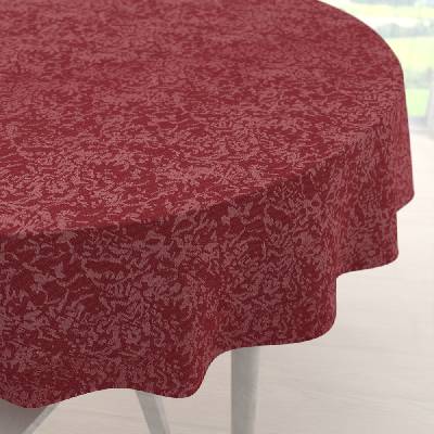 Biante Teflónový okrúhly obrus TF-036 Venezia vínovo červený Ø 80 cm