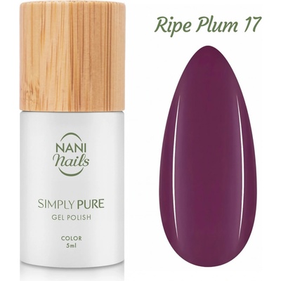 NANI gel lak Simply Pure Ripe Plum 5 ml – Zbozi.Blesk.cz