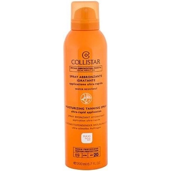 Collistar Speciale Abbronzatura Perfetta spray na opaľovanie pre všetky typy pokožky Moisturizing Tanning spray SPF20 200 ml