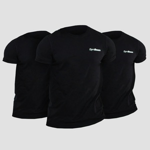 GymBeam Tениска Basic 3Pack Black XXXL - 3pack