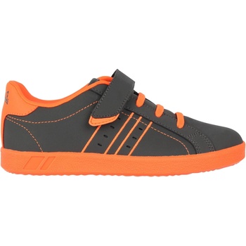 Lonsdale Детски маратонки Lonsdale Oval Childrens Trainers - Grey/Orange