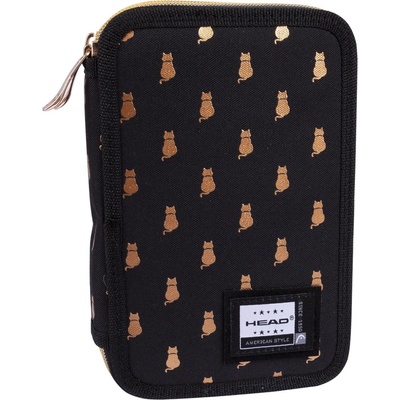 Astra Ученически несесер Astra Head 2 - Golden Kitty (AS503021026)