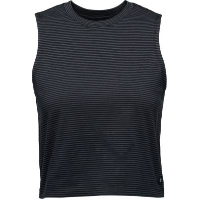 Black Diamond Дамски потник с широка презрамка Black Diamond Women's BD Stripe Tank Tank top - Black / Carbon - размер XL (916-3676-0215)