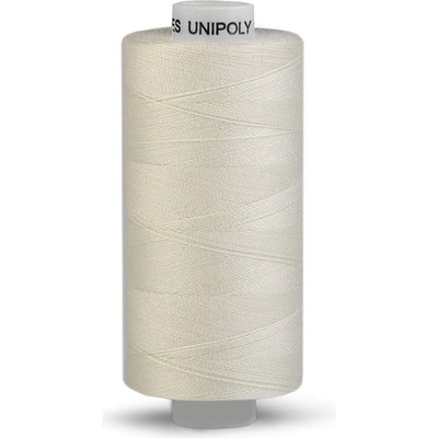 Polyesterové nitě Unipoly návin 500 m 710 ecru