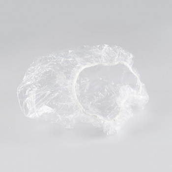 Disposable PE pleated cap 100 ks