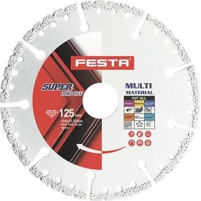 Festa Levior Kotouč diamantový 125 x 1,5 x 22,2 mm 21301