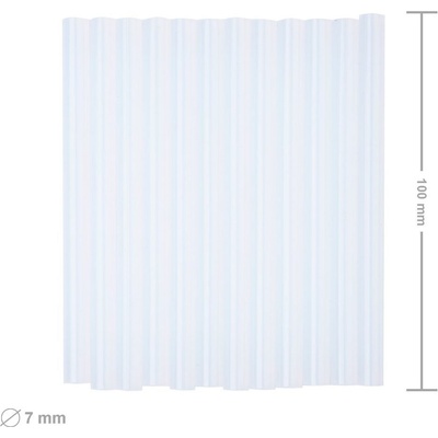 EXTOL tavné tyčinky bílé prům 7,2x100 mm 0,5kg