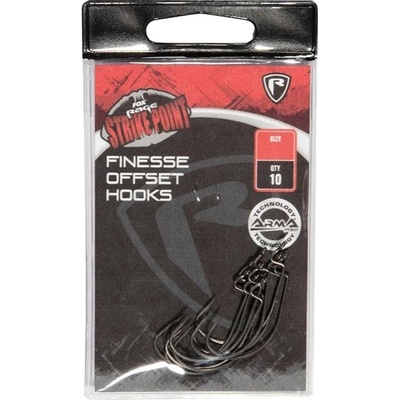 Fox Rage Strike Point Finesse Offset Hooks vel.1 10 ks