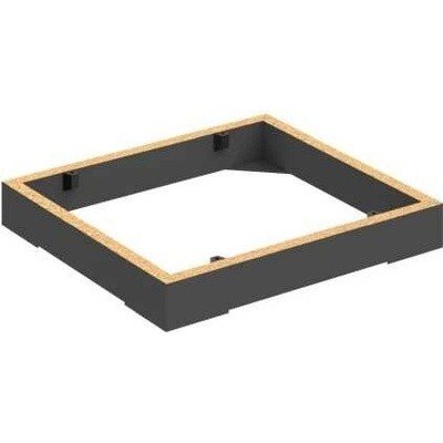 OFFICE PRO HOBIS sokel štvorec 40x36cm 5cm - S 400, antracit