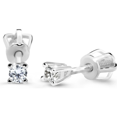 Cutie Diamonds pecky z bílého zlata s brilianty DZ60129-30-00-X-2