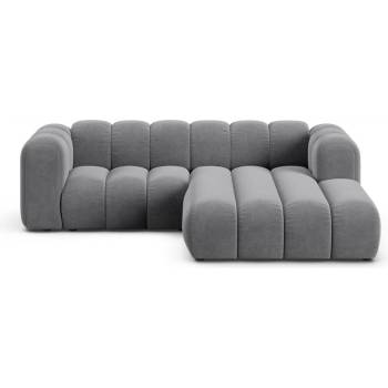 Micadoni Светлосив ъглов диван (десен ъгъл) Lupine - Micadoni Home (MIC_0RC_44_F1_LUPINE5)