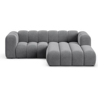 Micadoni Светлосив ъглов диван (десен ъгъл) Lupine - Micadoni Home (MIC_0RC_44_F1_LUPINE5)