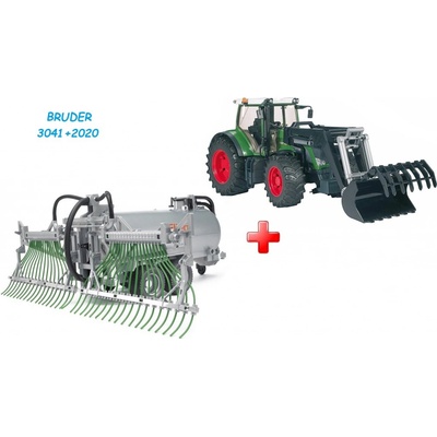Bruder 3041 Traktor Fendt 936 VARIO se lžící
