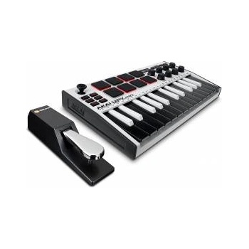 AKAI Midi Controller + Sustain Pedal Bundle
